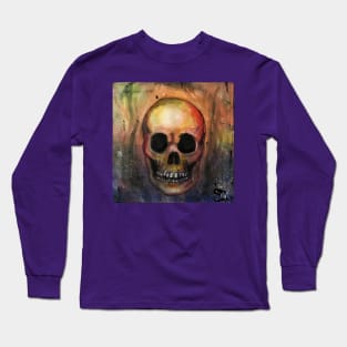 Psychedelic Skull Long Sleeve T-Shirt